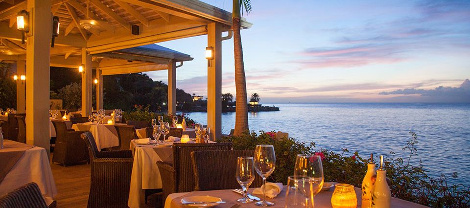 The Cove Restaurant at Blue Waters Resort and Spa 