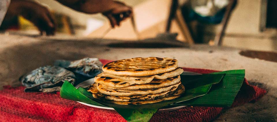 Traditional Costa Rican tortillas