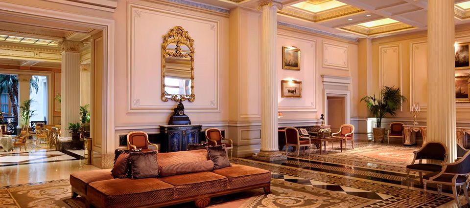 Lobby at Hotel Grande Bretagne, A Luxury Collection Hotel, Athens