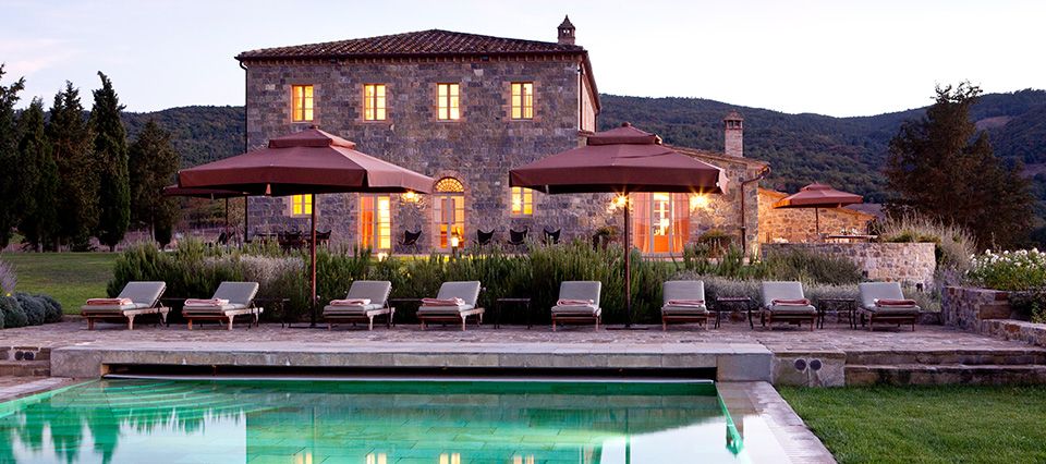 Luxury villa at Rosewood Castiglion del Bosco