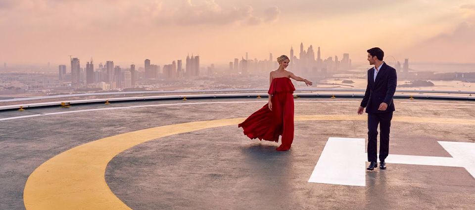 Helipad at Jumeirah Burj Al Arab