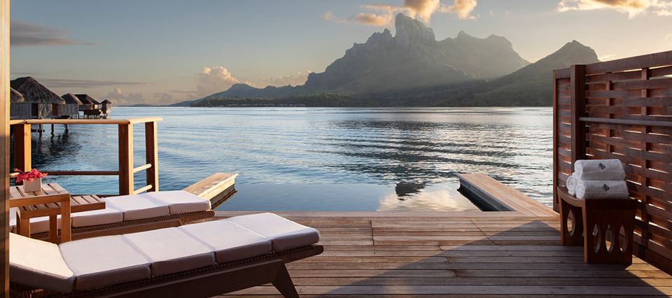 One Bedroom Mountain View Overwater Bungalow Suite with Plunge Pool