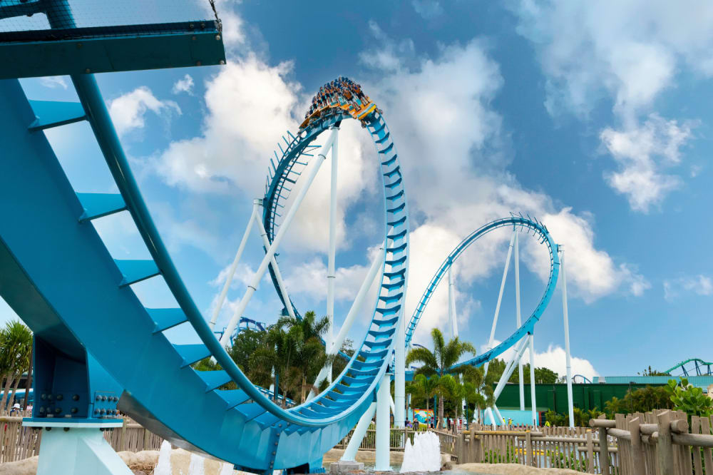 Virtual SeaWorld Orlando Roller Coasters