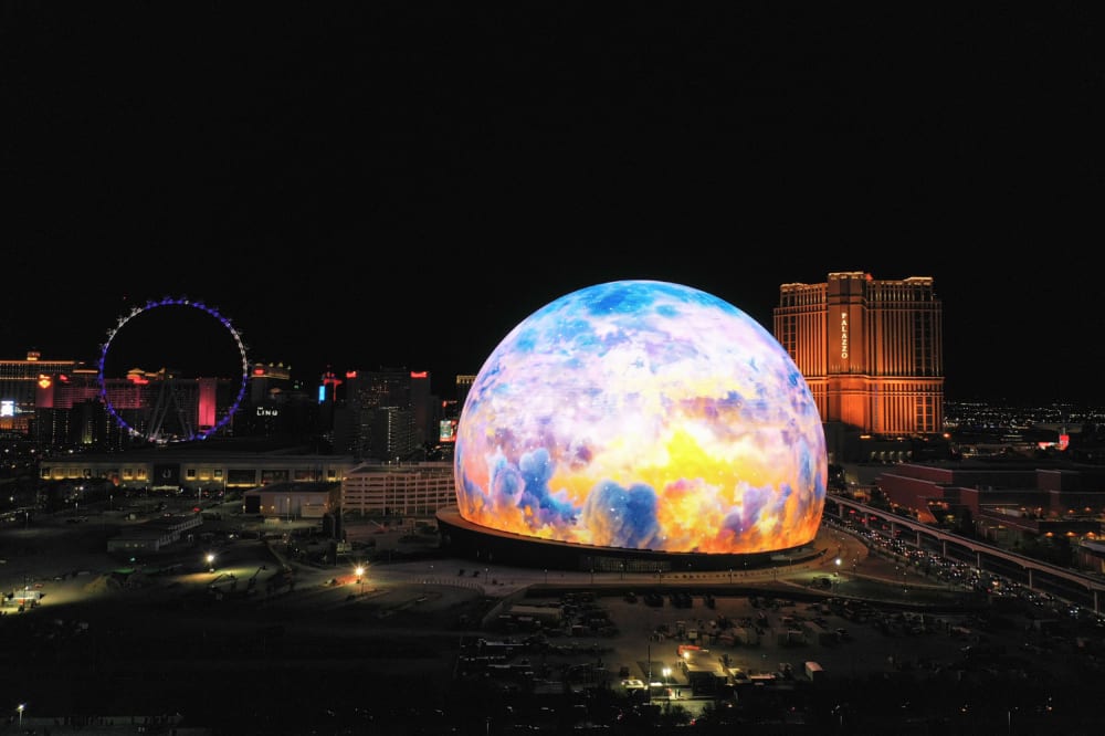 High-tech, sphere-shaped arena coming to Las Vegas Strip