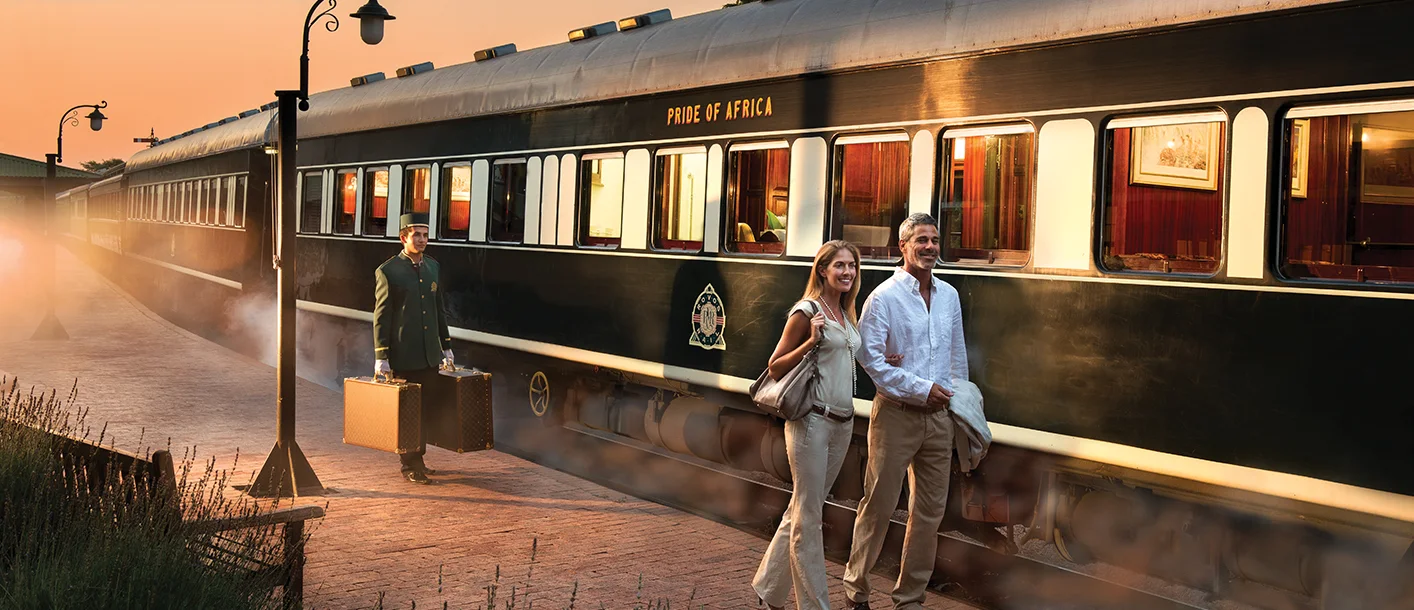 Luxury rail travel Africa
