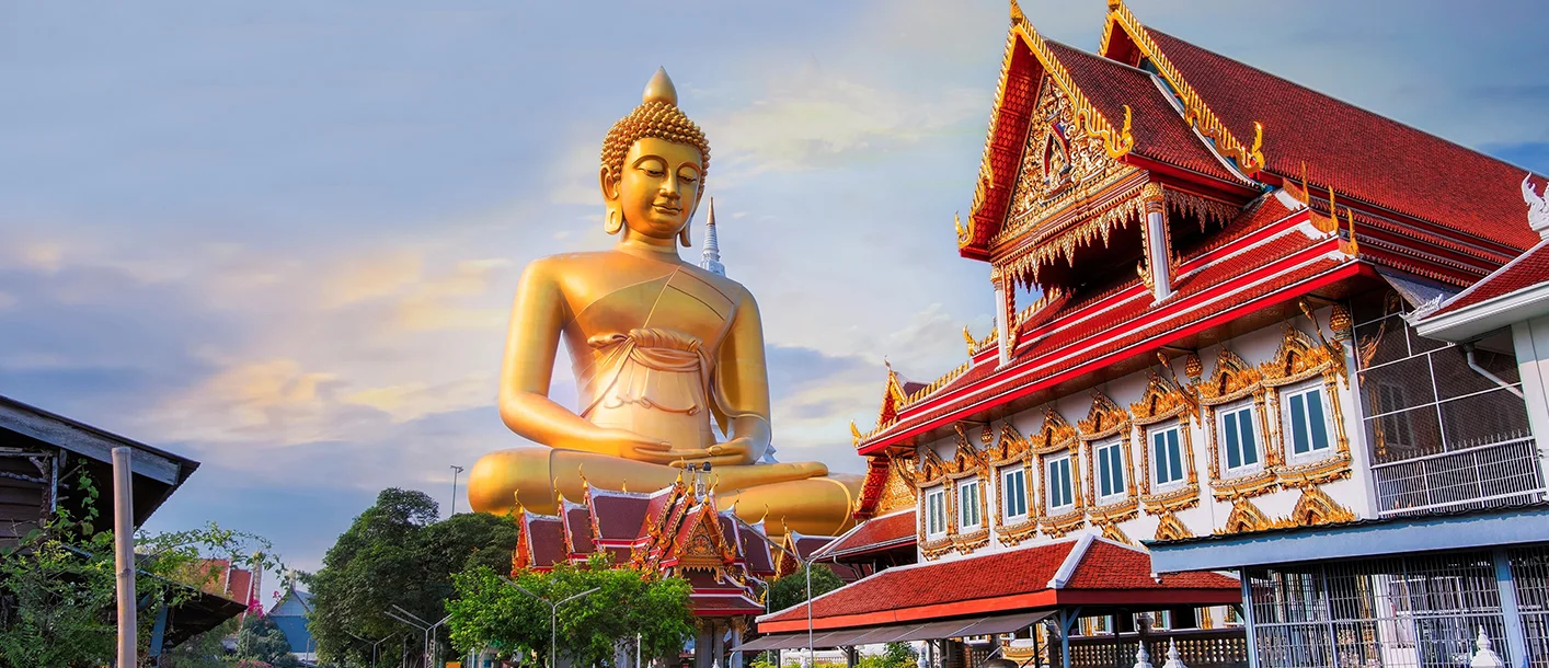 Big Seated Buddha Statue, Thailand