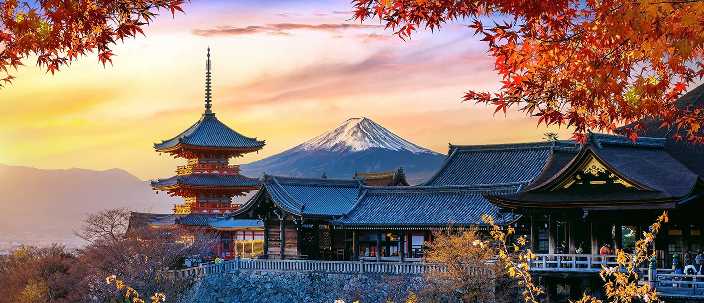 mount_fuji_temple_and_cherry_blossom_japan