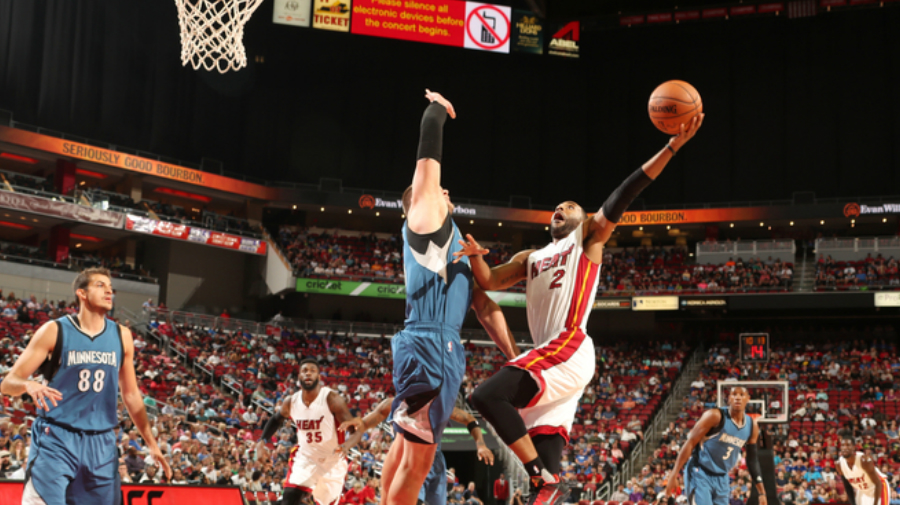 Miami Heat Basketball Game Miami Beach Ocean Florida