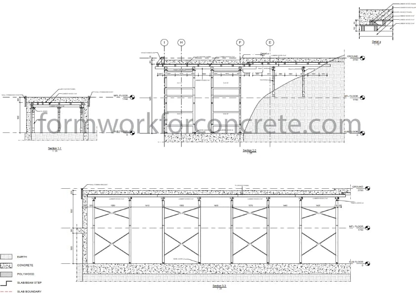 Formwork Belle Projects: formwork drawing 4