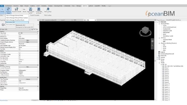 Export Revit Structure to NWC