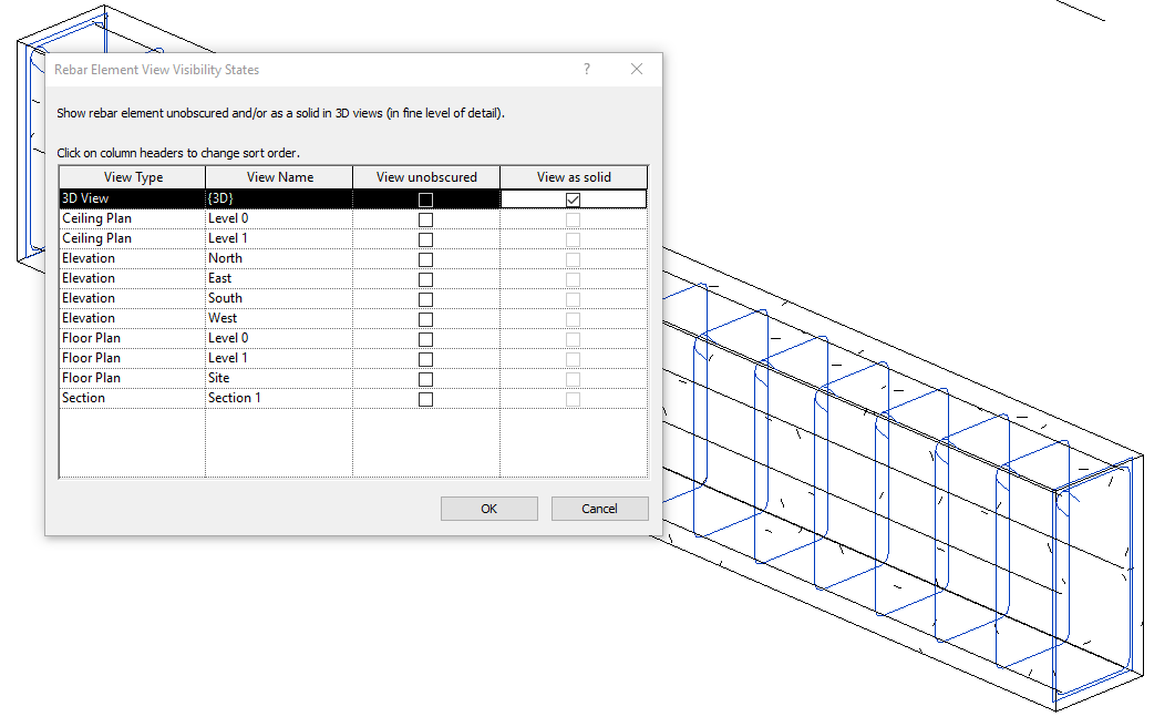 Check/uncheck for multiple views at the same time
