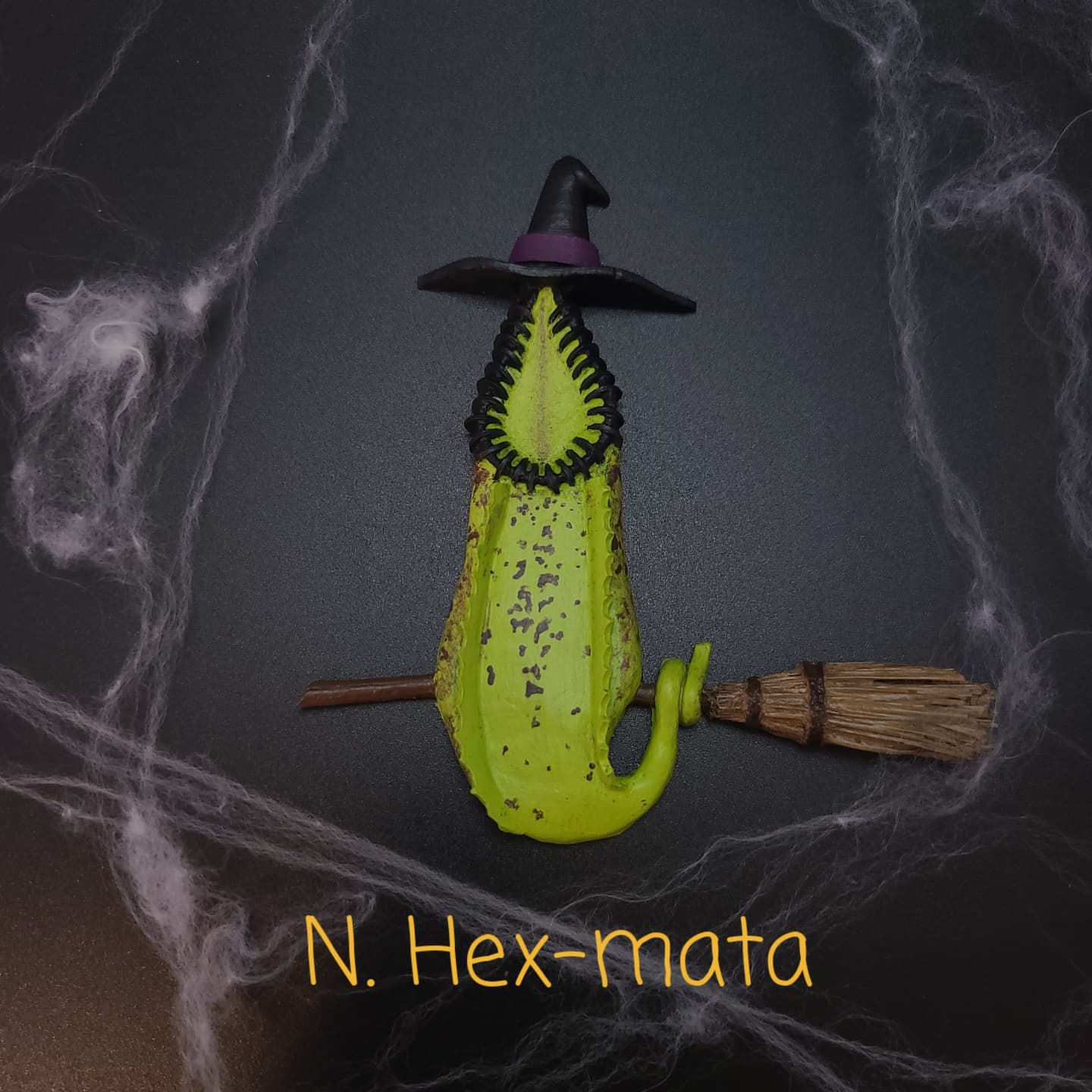 Nepenthes "hex-mata" magnet HAND PAINTED