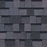 TruDefinition® Duration® Midnight Plum shingles have an overall color of purple that is achieved by a mix of dark gray, black, blue and red granules.