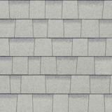 TruDefinition® Duration® Shasta White shingles have an overall color of white that is achieved by a mix of light gray and white granules.