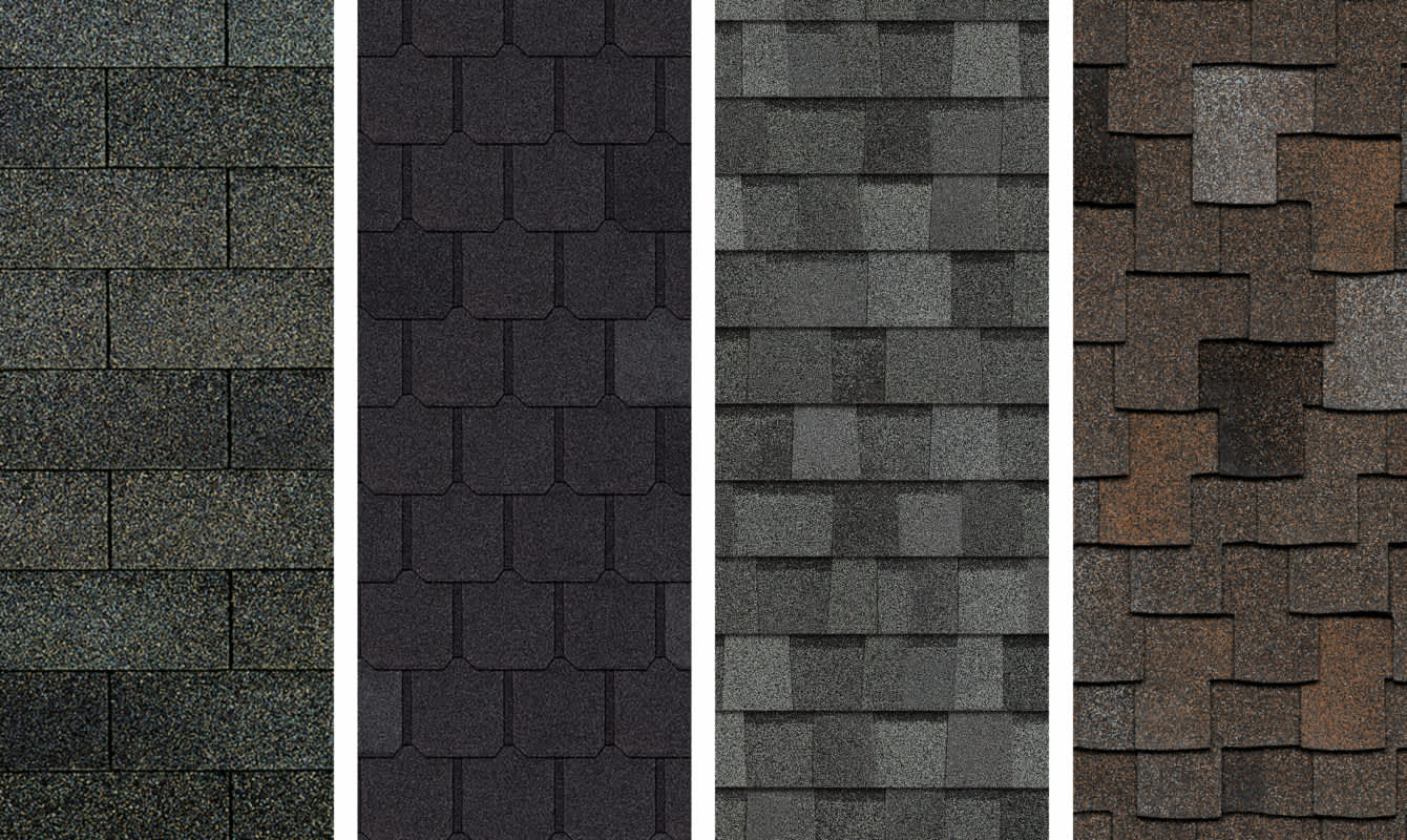 What Are The 3 Types Of Shingles Used When Roofing?