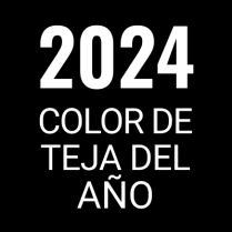 Color de teja del año de 2024