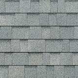 TruDefinition Duration STORM  Antique Silver shingles have an overall color of light gray that is achieved by a mix of white and gray granules.