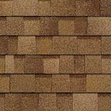TruDefinition Duration STORM  Desert Tan shingles have an overall color of golden tan that is achieved by a mix of  brown and golden tan granules.
