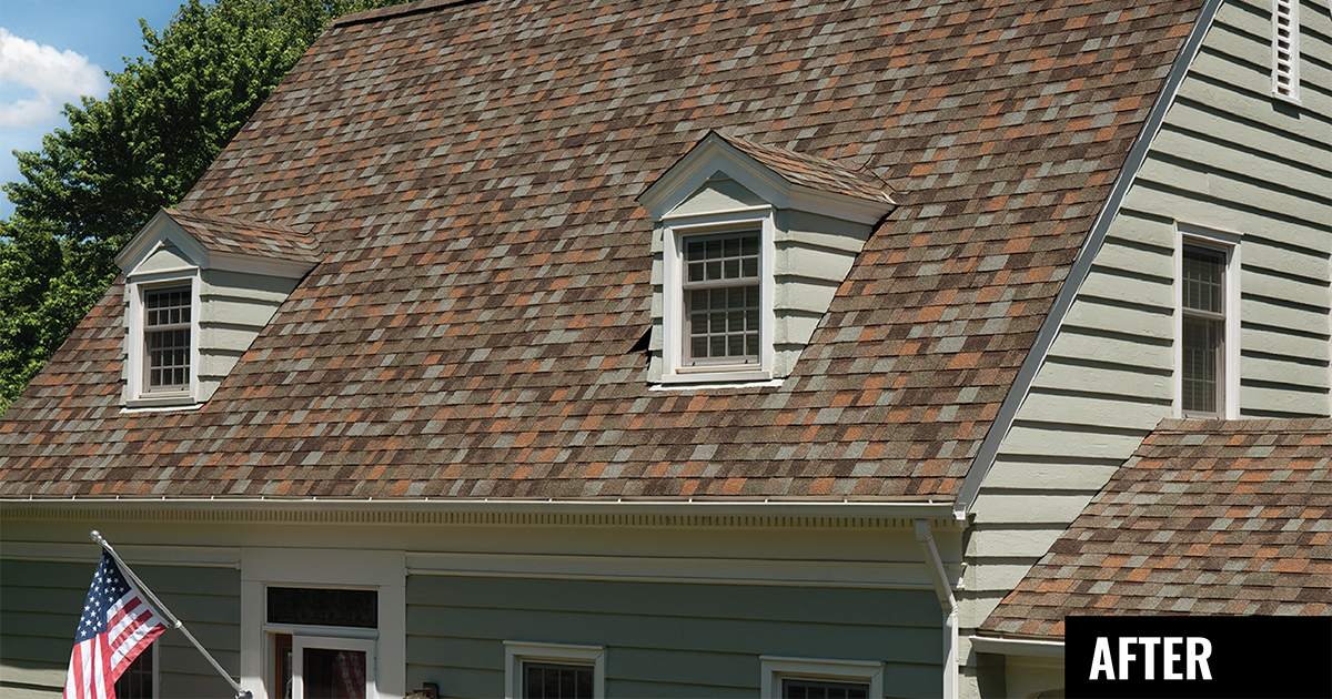 Before And After Roof Replacement
