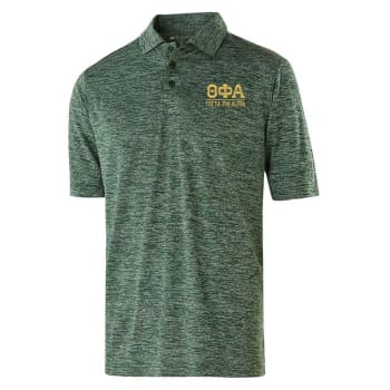 Alpha Gamma Rho Greek Letter Electrify Polo