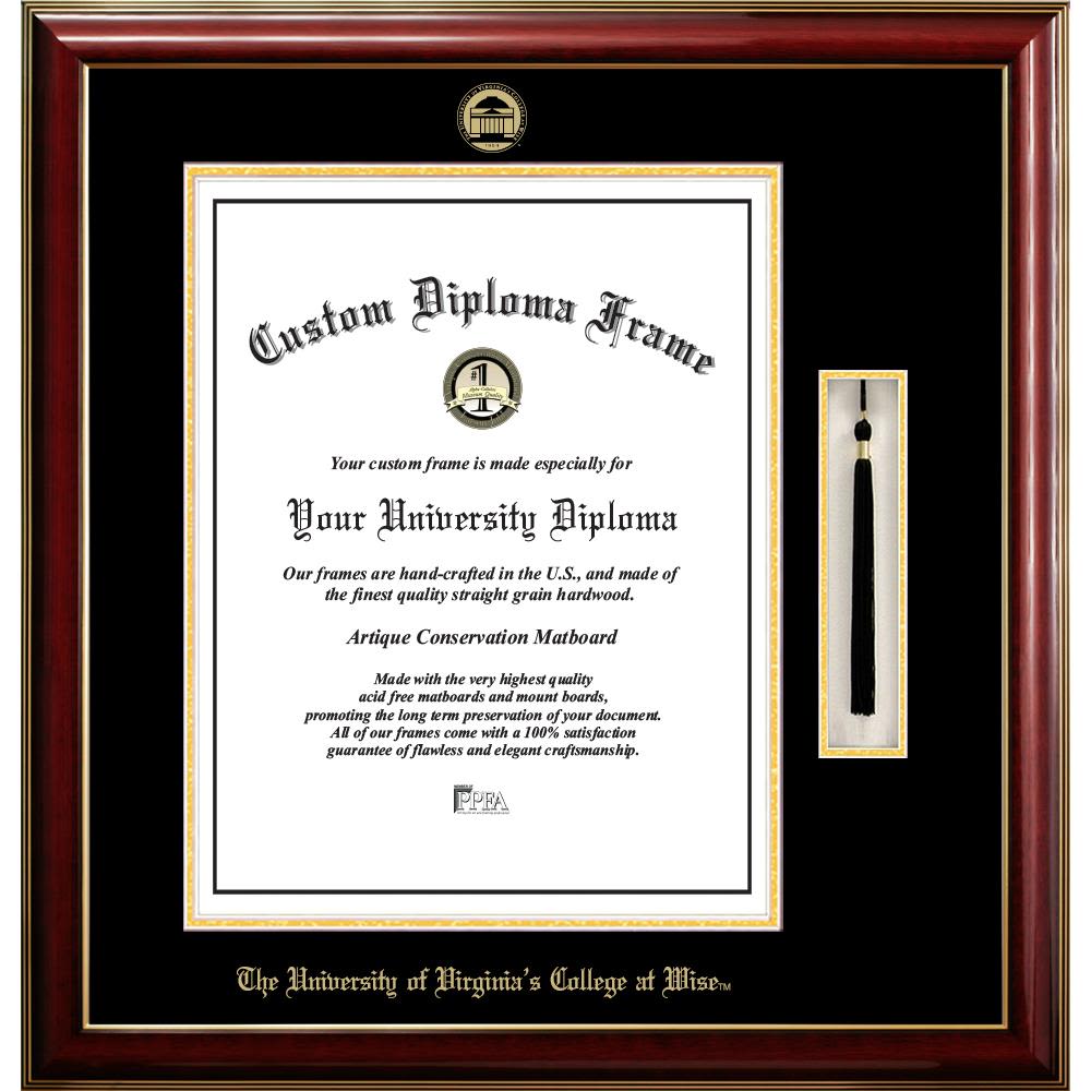 University Of Virginias College At Wise Classic Diploma And Tassel