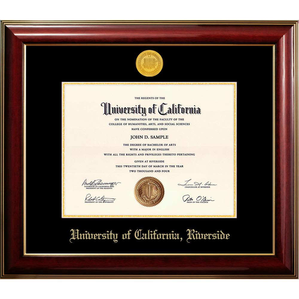 University Of California Riverside Classic Diploma Frame university-of-california-riverside-classic-diploma-frame
