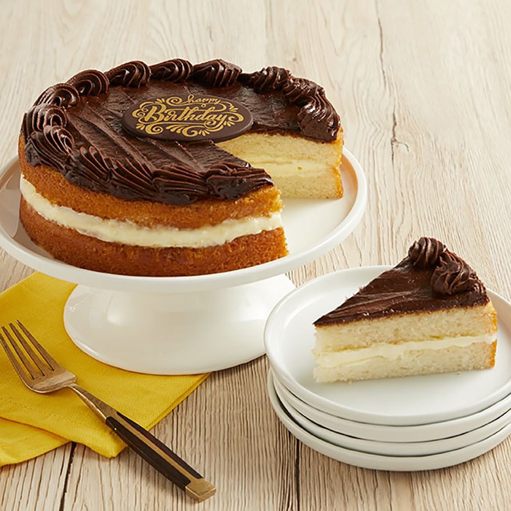 images Boston Cream Birthday Cake usd