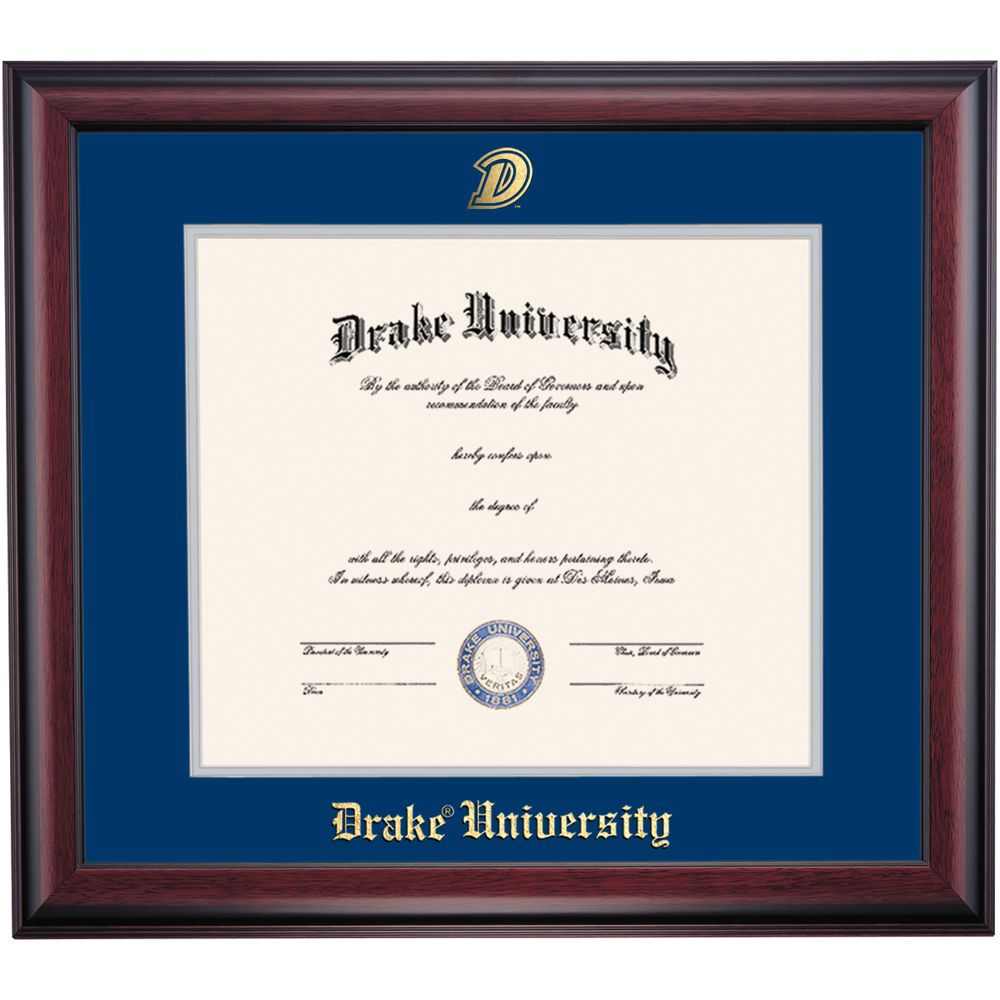 Drake School Color Traditional for Law Degree Diploma Frame