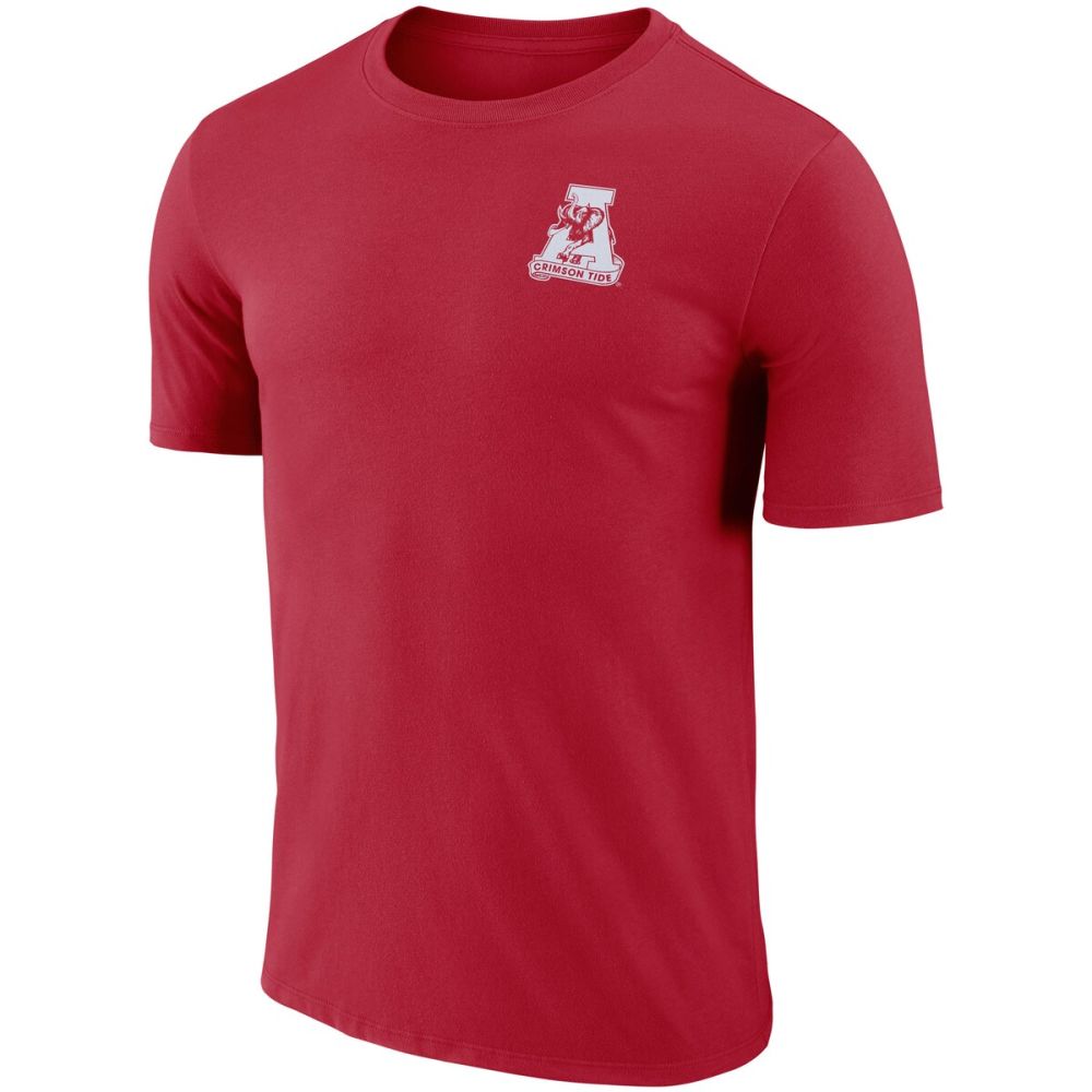 Men's Nike Crimson Alabama Crimson Tide Performance Cotton Retro T-Shirt