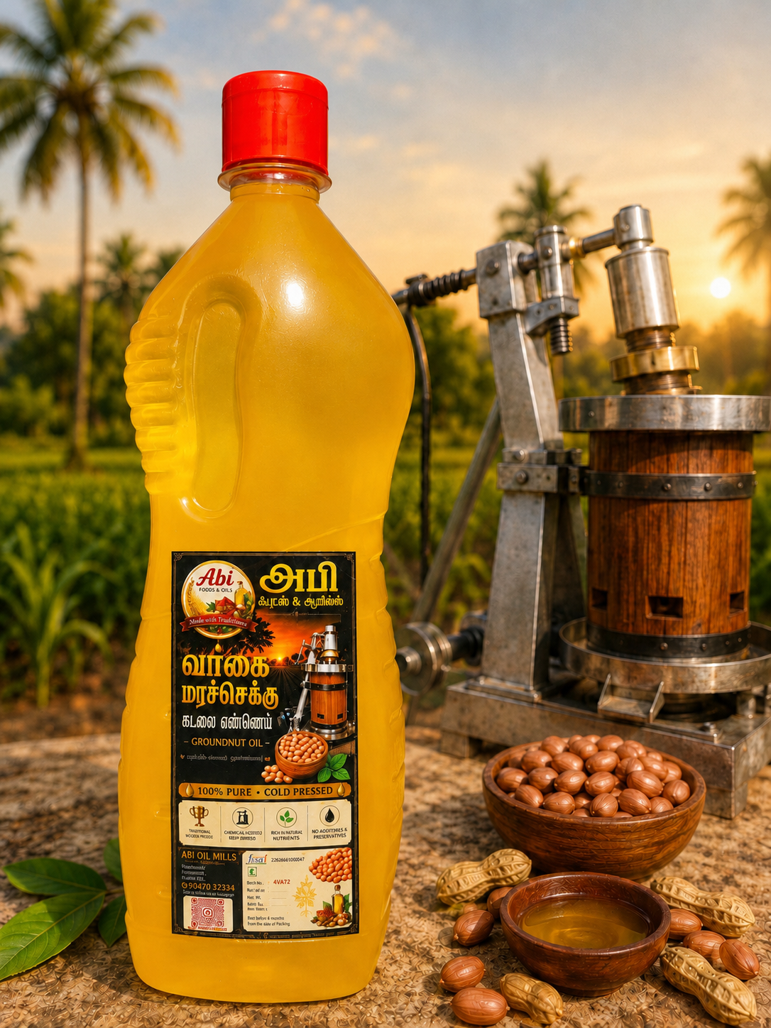 Vagai Maracheku Groundnut Oil