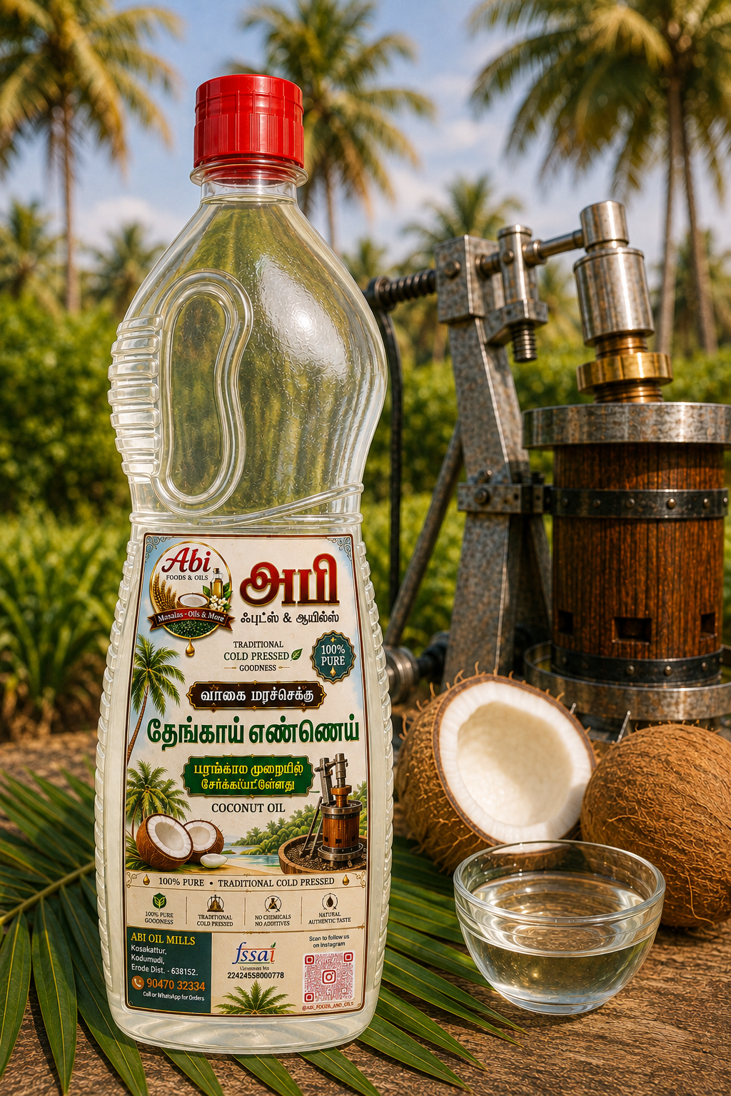 Vagai Maracheku Coconut Oil