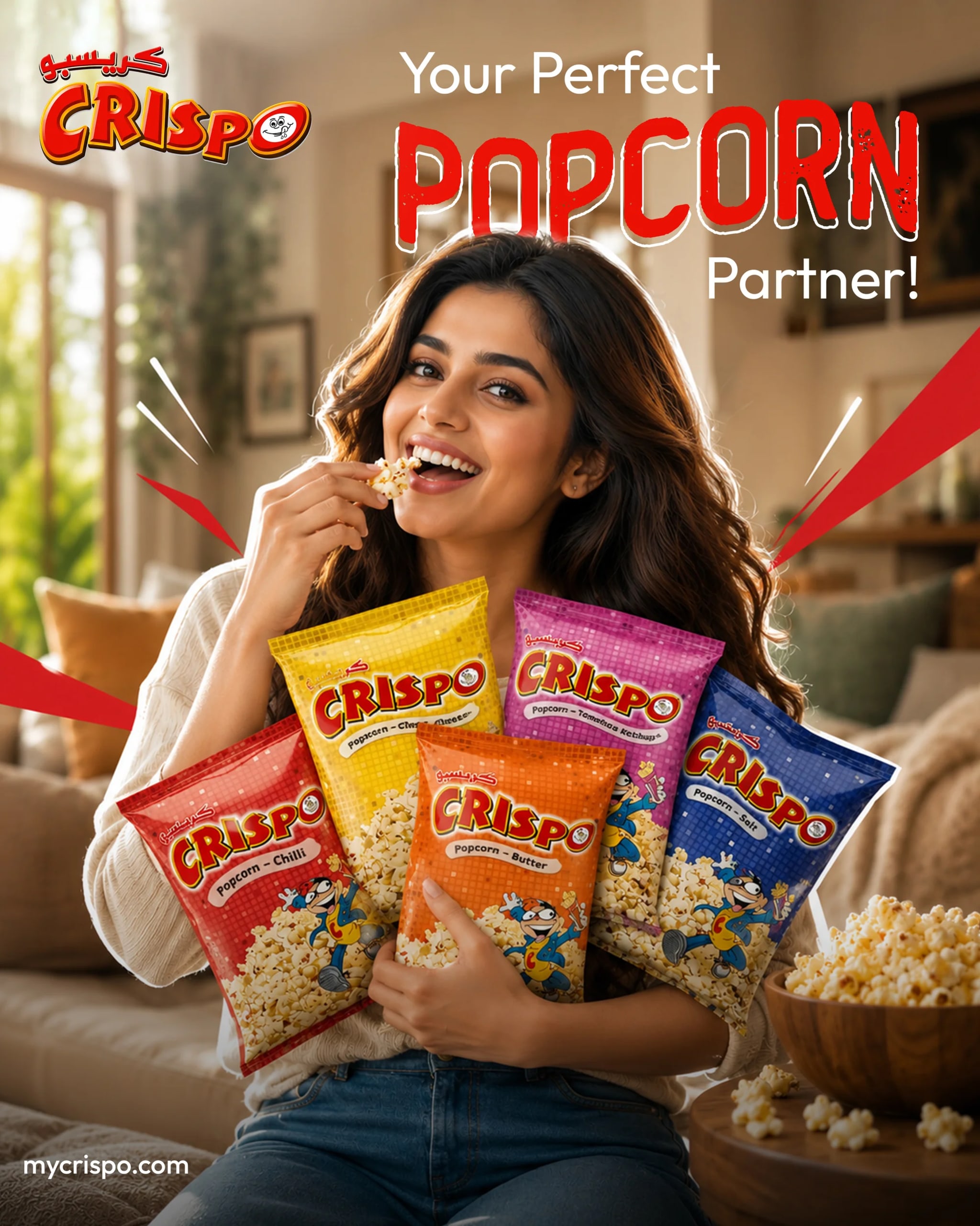 Crispo product ad creative