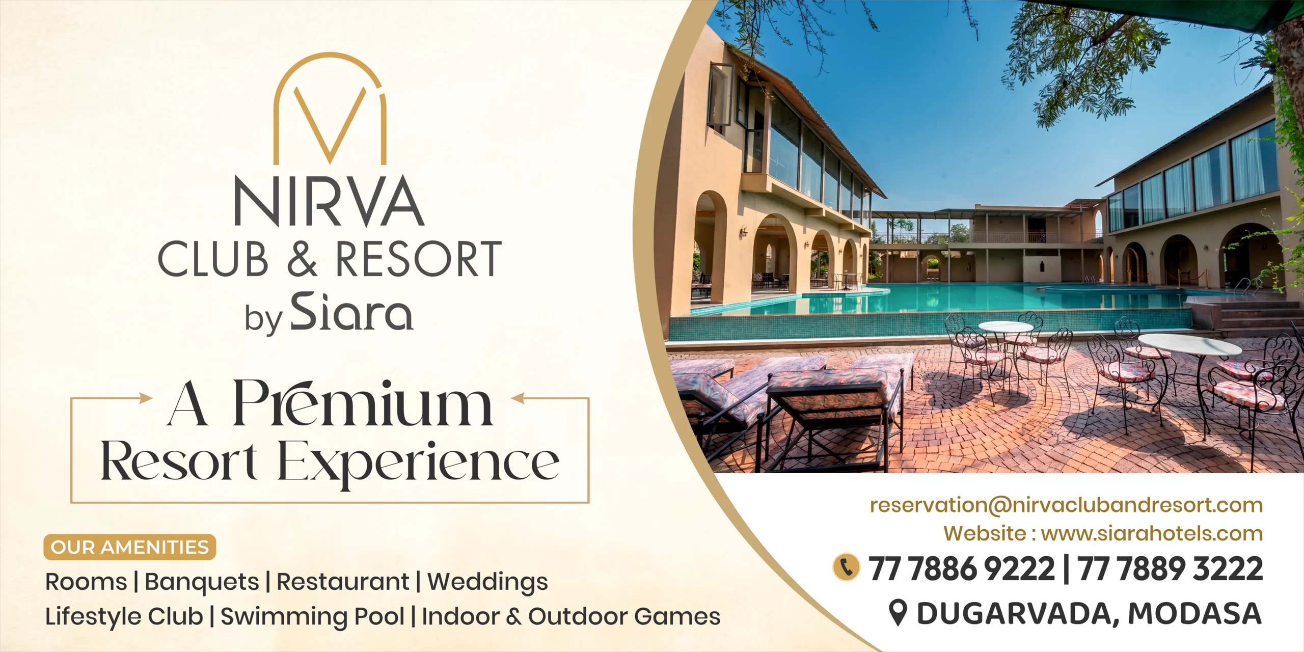 Nirva Luxury Resort OOH & Brand Architecture