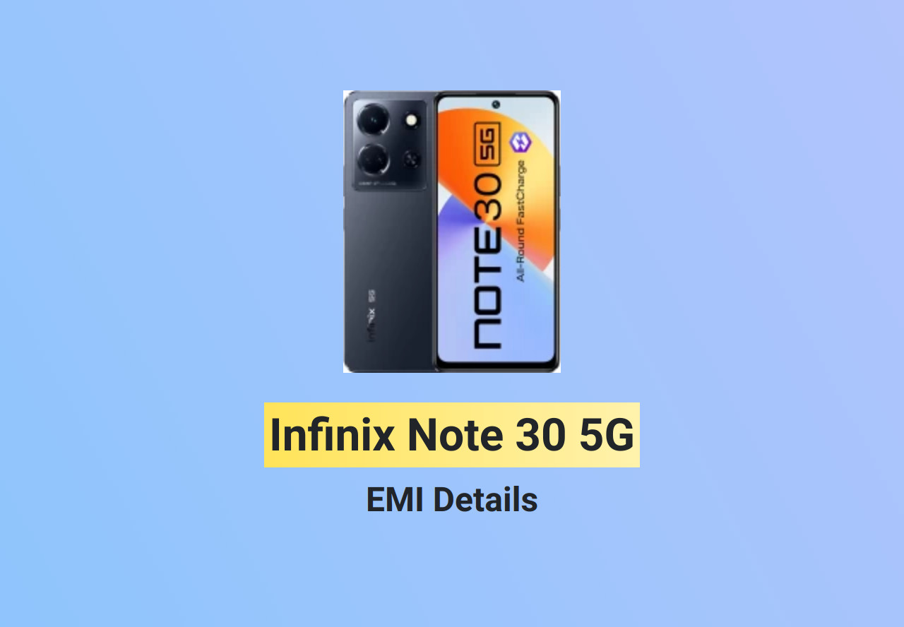 Infinix Note 30 5G EMI