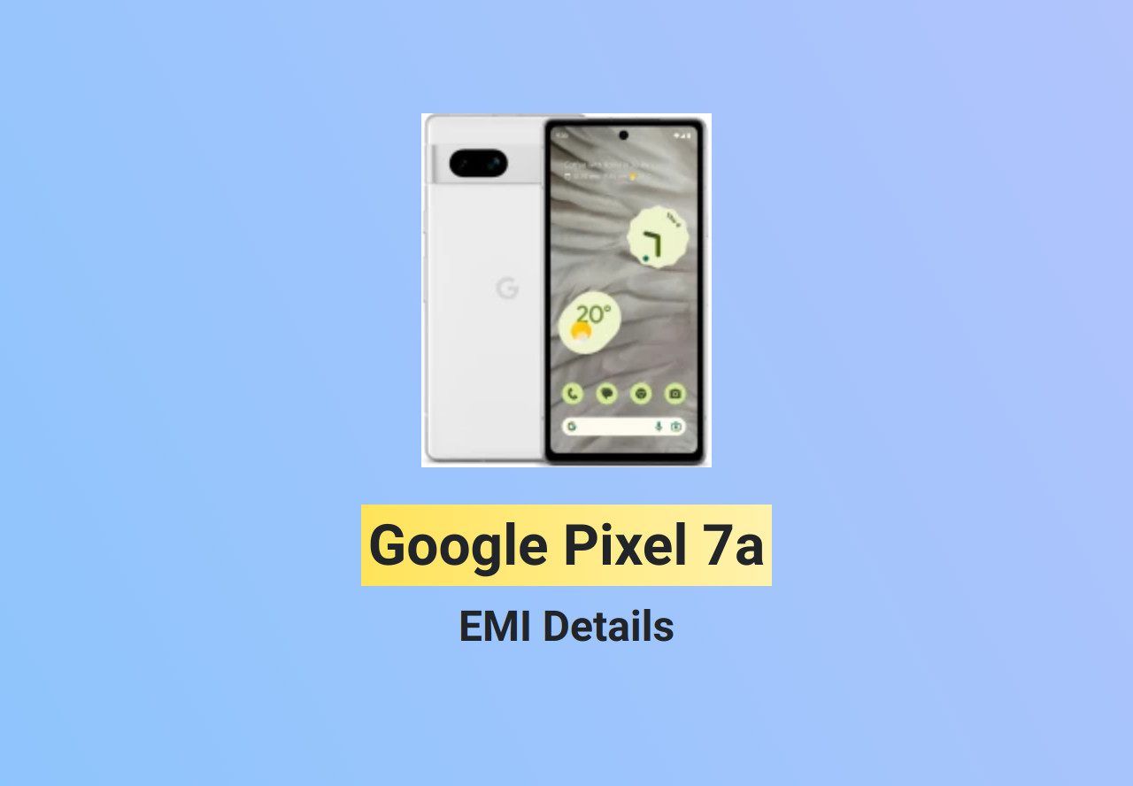 Google Pixel 7a EMI