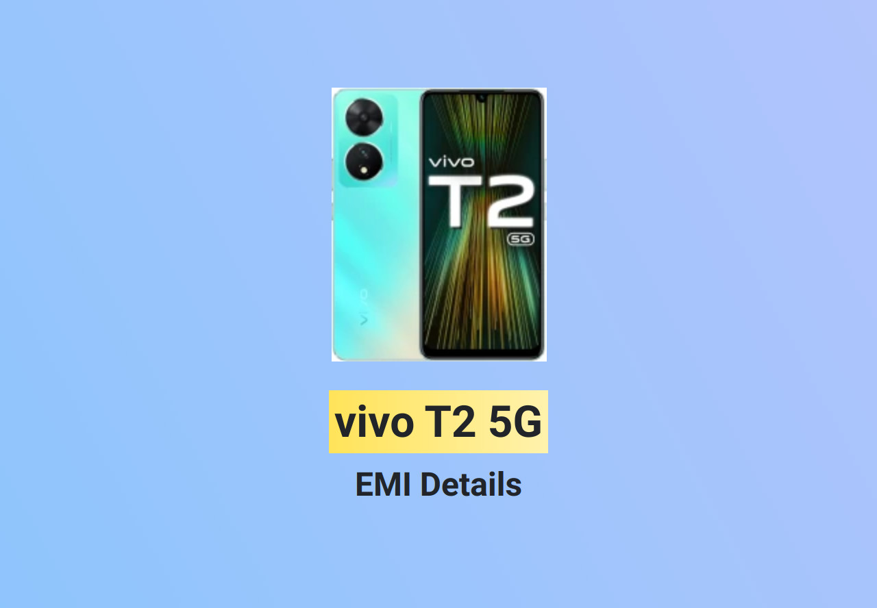 vivo T2 5G  EMI