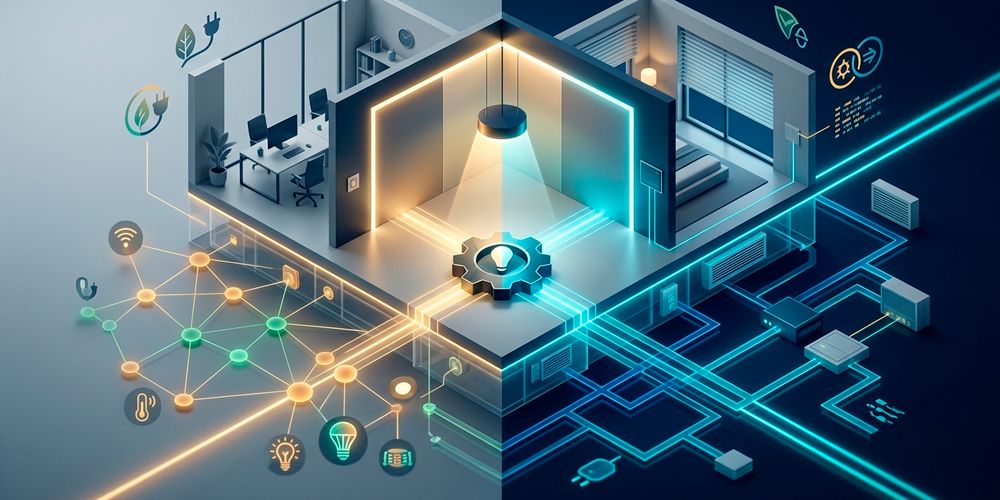Smart Lighting -opas: älykäs valaistus Zigbee- ja KNX-tekniikoilla