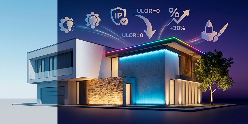 LED Building Facade Lighting: Complete Technical Guide 2026 | Regulations and Common Mistakes