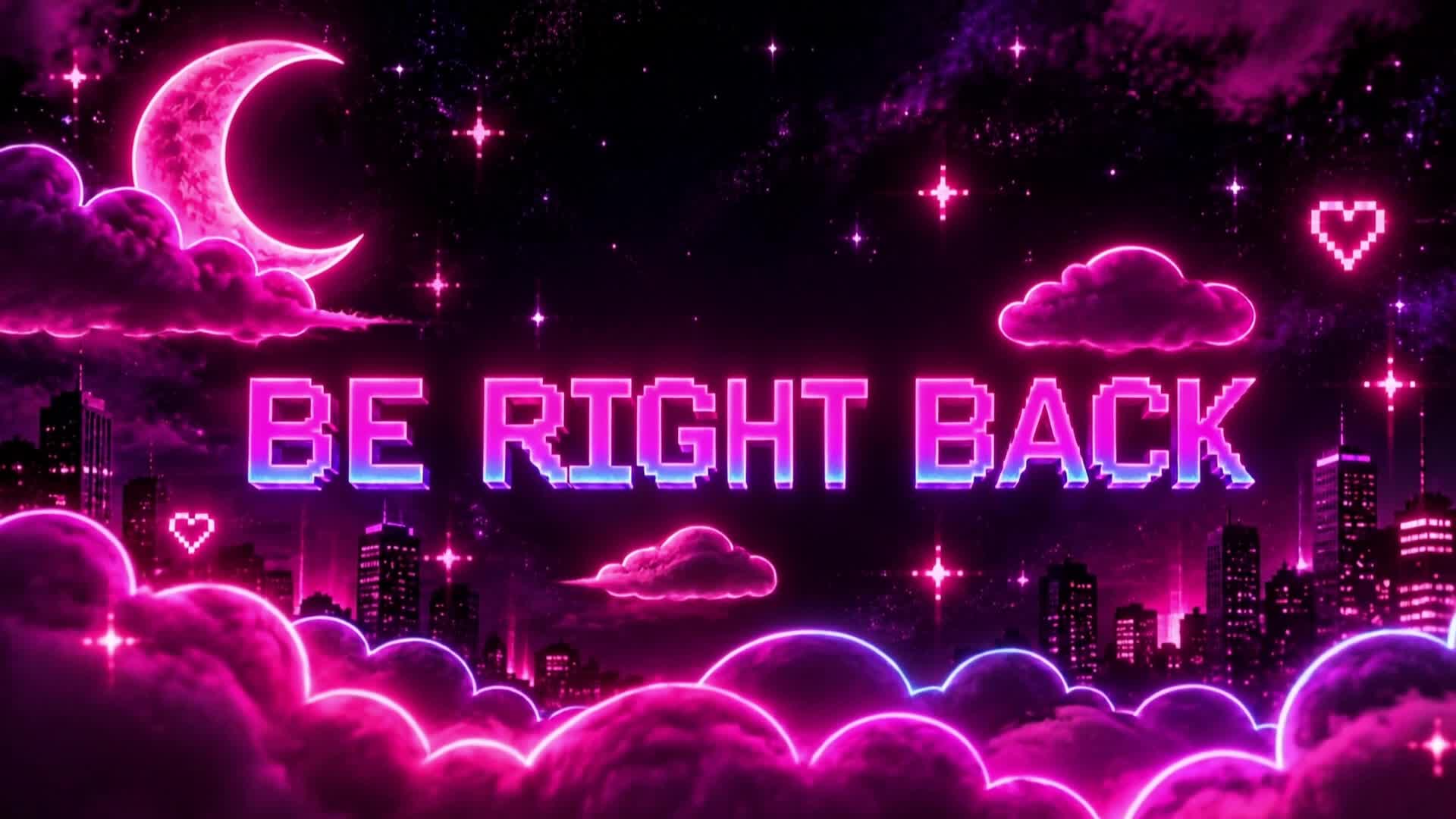 Night neon stream design