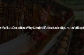 Managing Live Market Genetics: Why Kenbro Replaces Indigenous Village Breeds (Day 8)