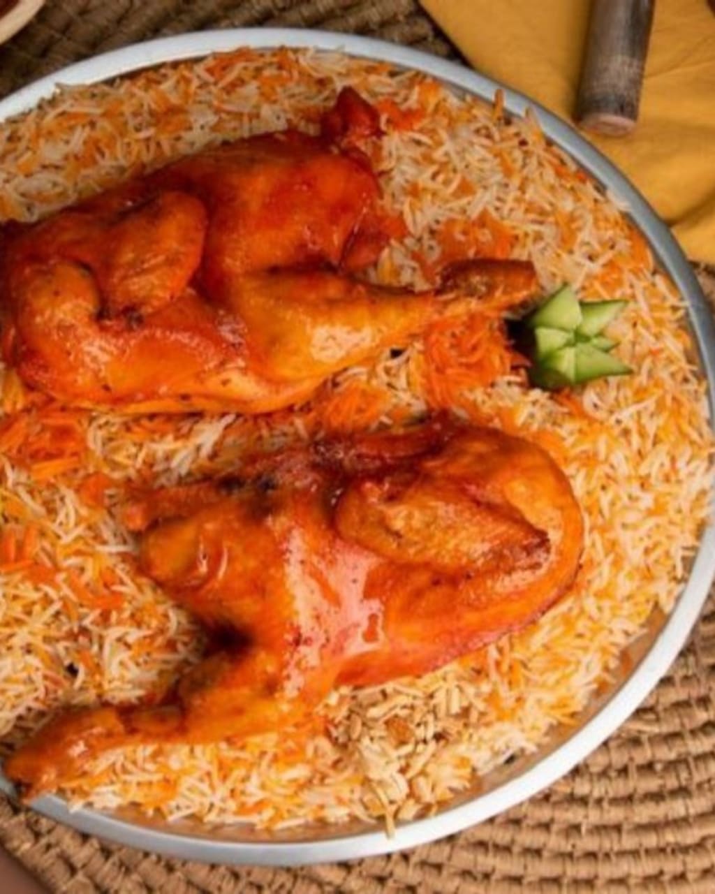 حبة دجاج مندي