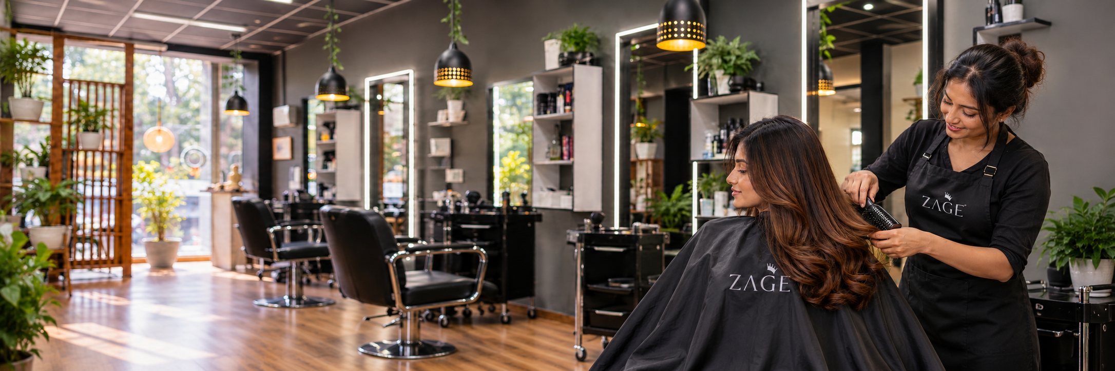 Salon Zage appointment styling