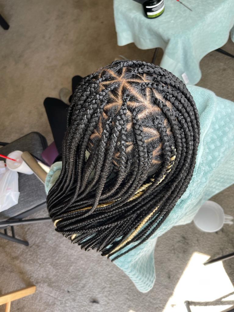 Knotless braids 