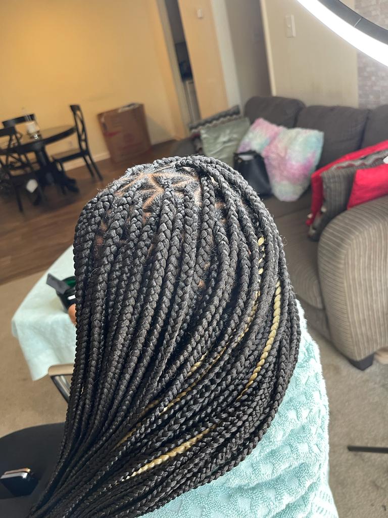 Knotless braids 