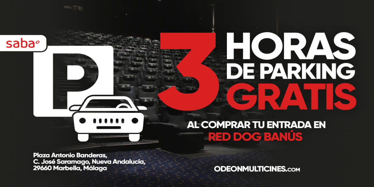 3 HORAS PARKING GRATIS