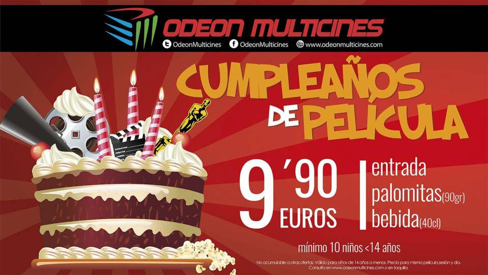 Celebra tu cumpleaños de película