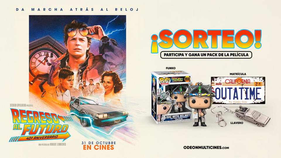 🚗⏱ Si vas a viajar en el tiempo, hazlo con estilo.