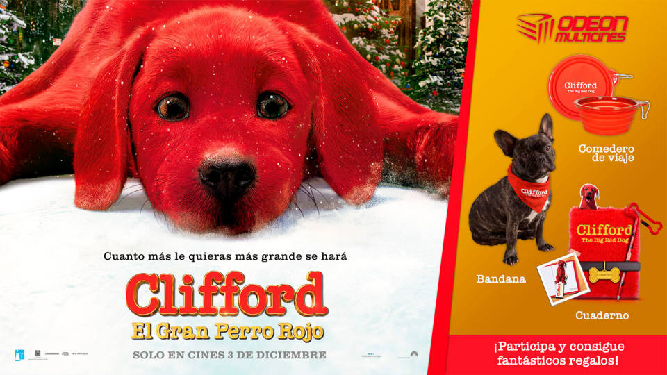 <p>Concurso – Clifford, el gran perro rojo</p>