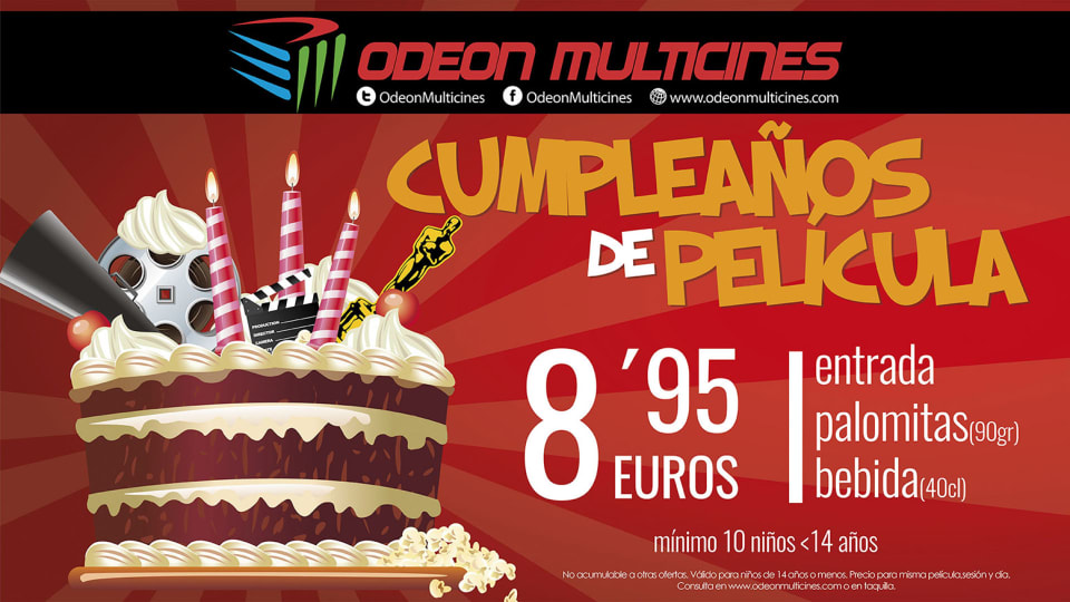 <p>Celebra tu cumpleaños de película</p>