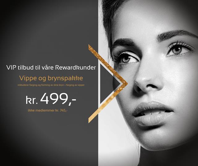 Artikkelbilde - Visste du at du kan få fikset på bryn og vipper i salongene våre?